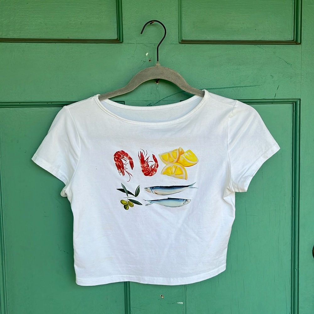 Lisa Says Gah inspired Baby Tee Small